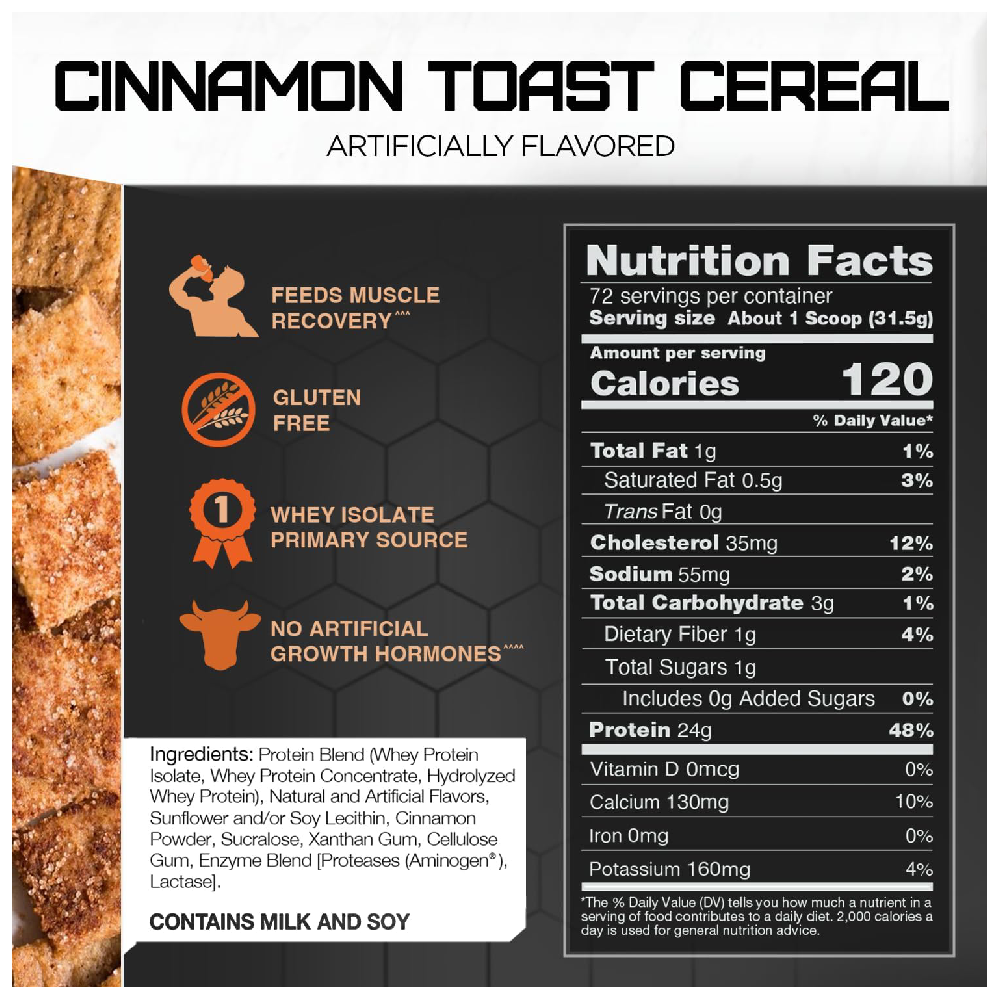 Rival Nutrition Rival Whey - 100% Whey Protein 2lb - 5lb