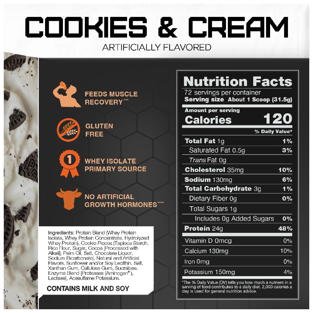 Rival Nutrition Rival Whey - 100% Whey Protein 2lb - 5lb