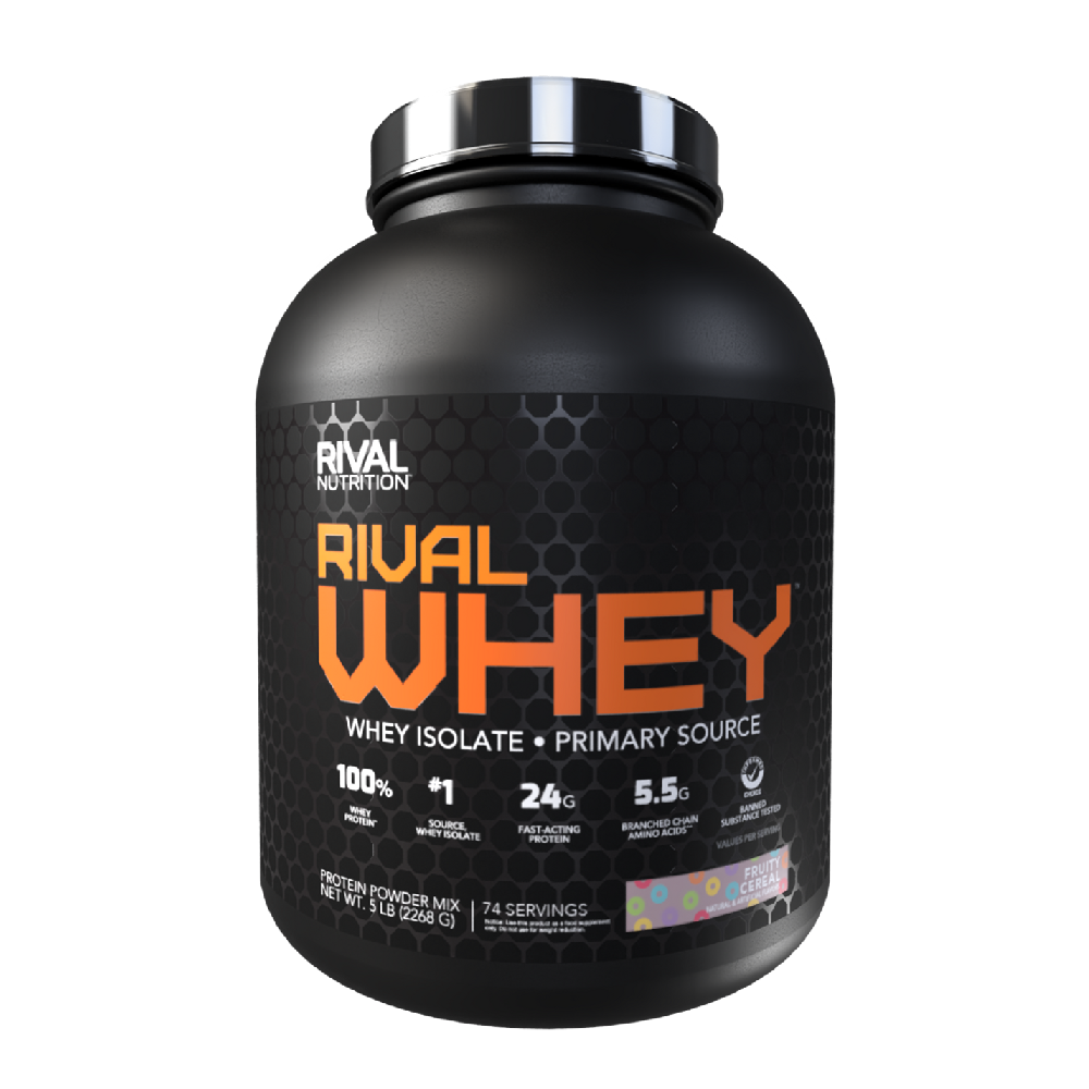 Rival Nutrition Rival Whey - 100% Whey Protein 2lb - 5lb