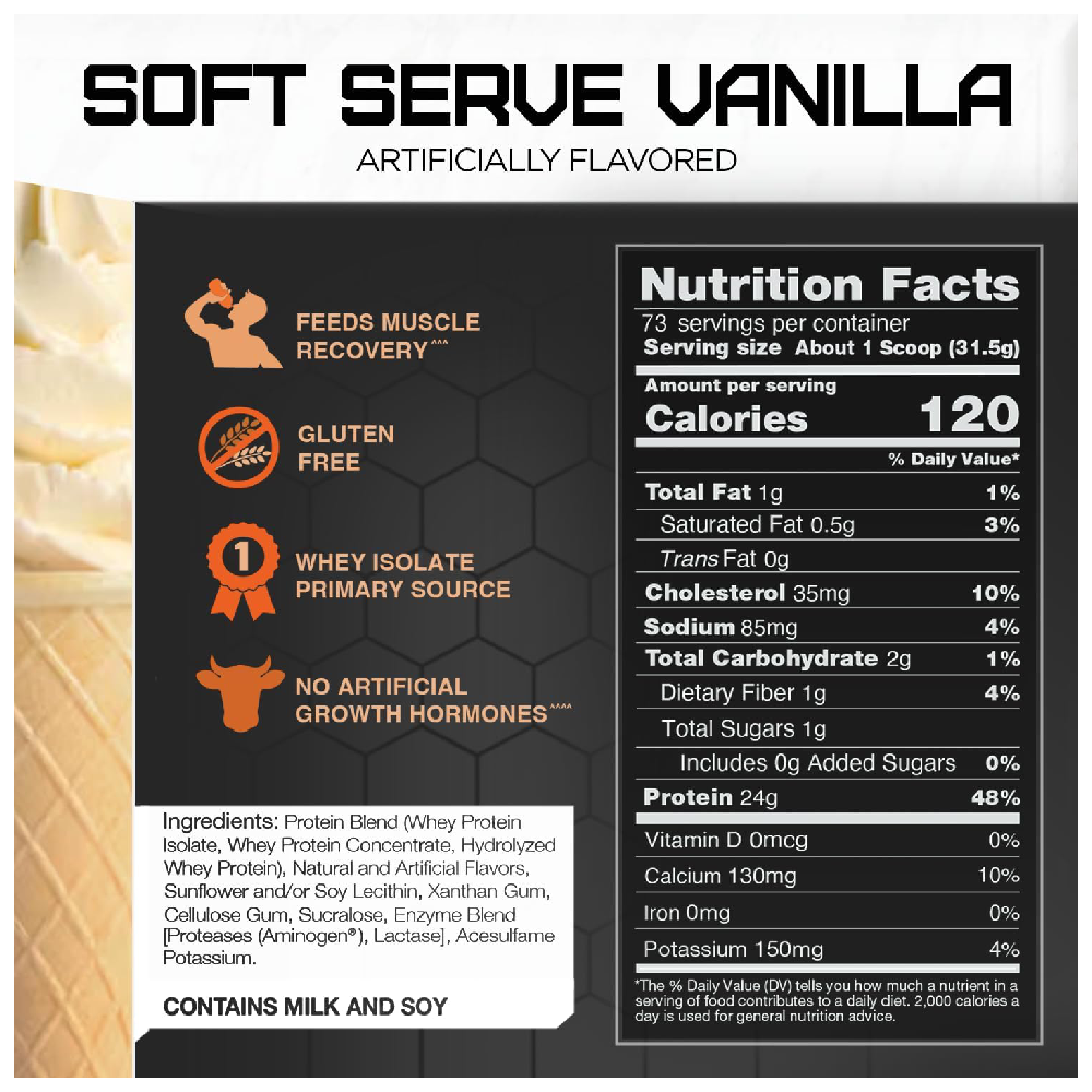 Rival Nutrition Rival Whey - 100% Whey Protein 2lb - 5lb