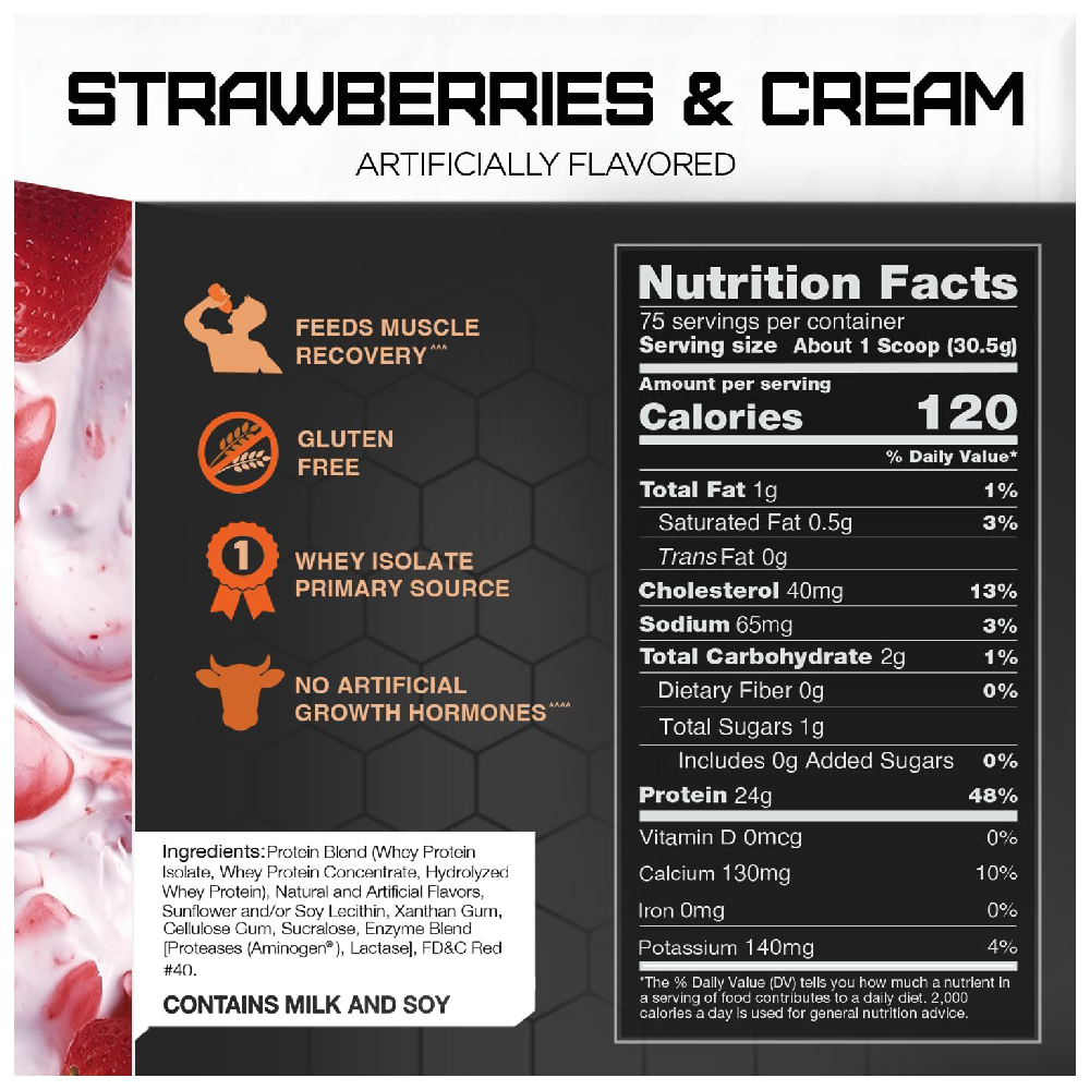 Rival Nutrition Rival Whey - 100% Whey Protein 2lb - 5lb