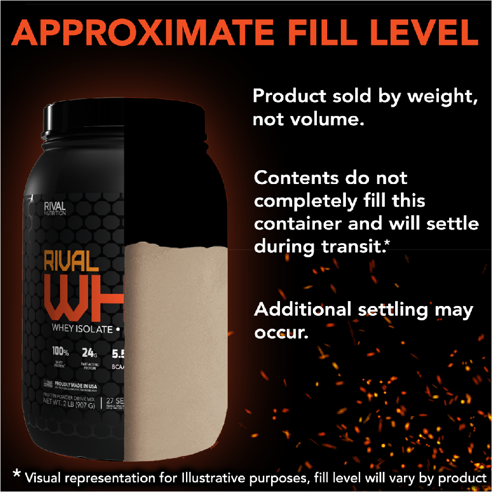 Rival Nutrition Rival Whey - 100% Whey Protein 2lb - 5lb