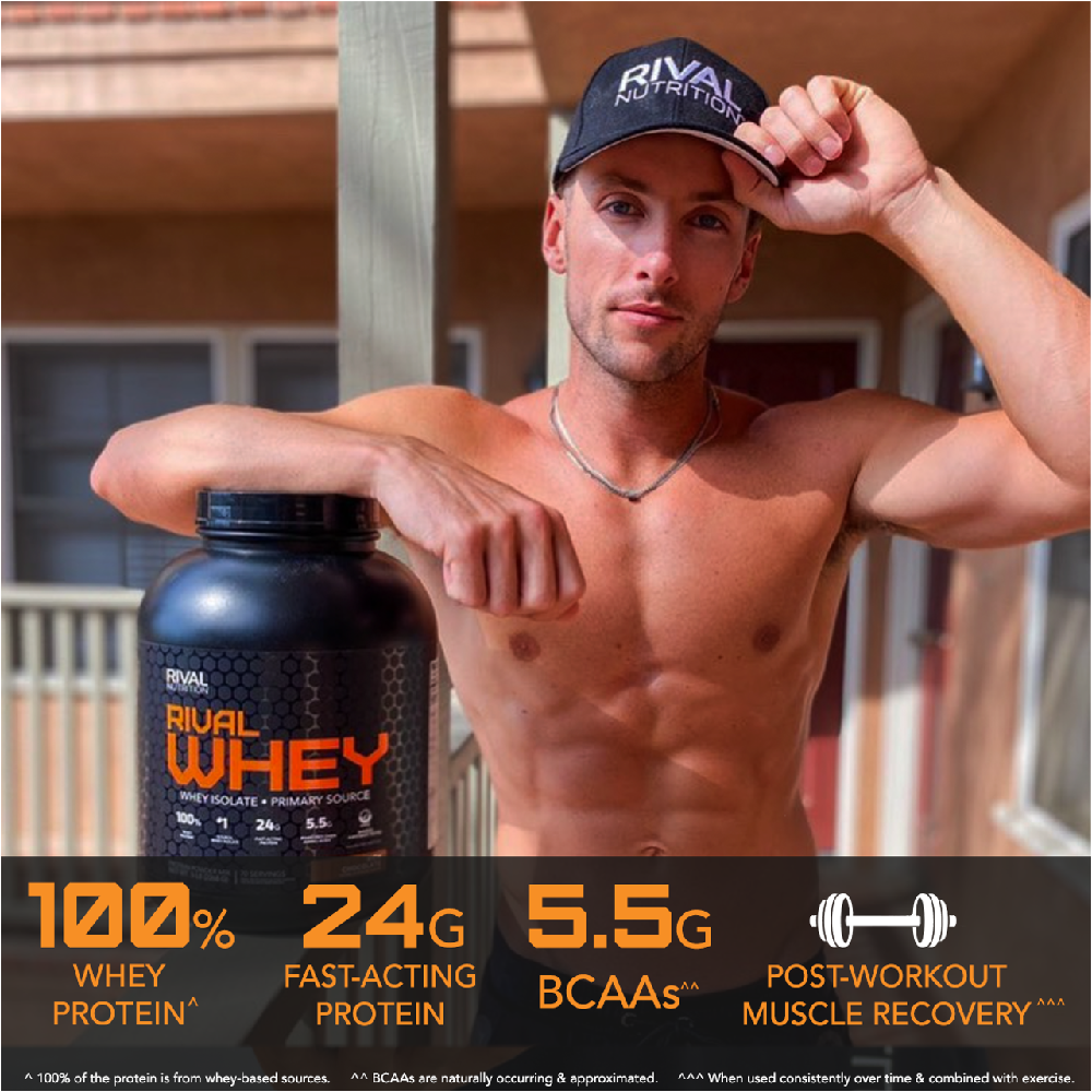 Rival Nutrition Rival Whey - 100% Whey Protein 2lb - 5lb