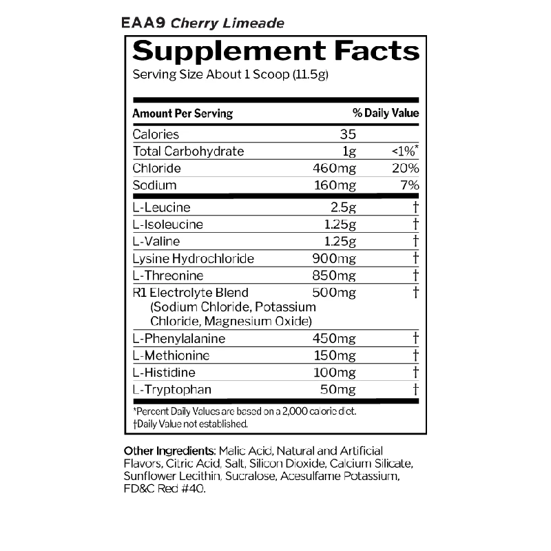 Rule One Essential Amino 9