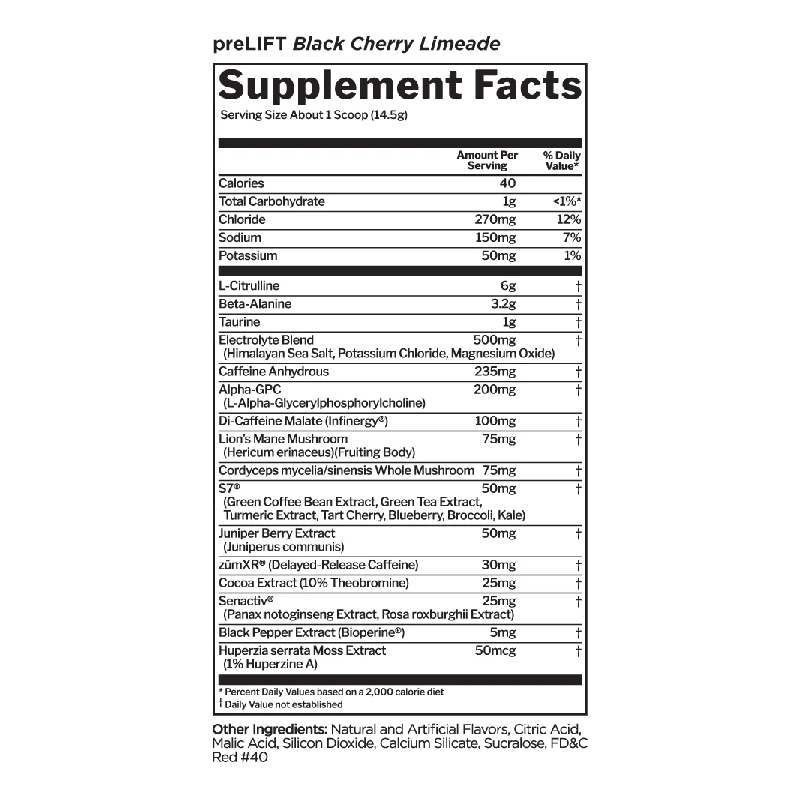 Rule One preLIFT Preworkout