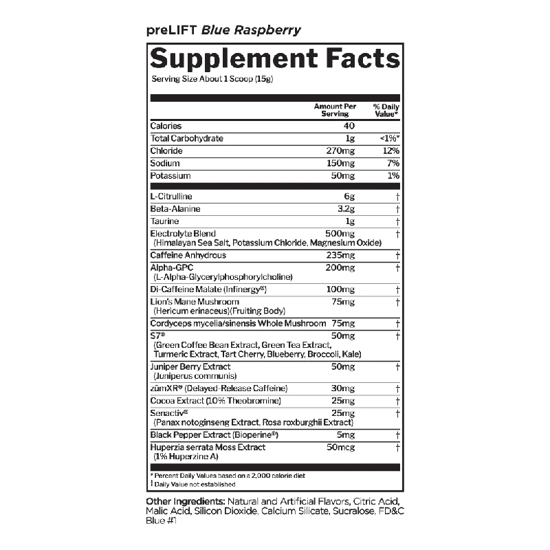 Rule One preLIFT Preworkout