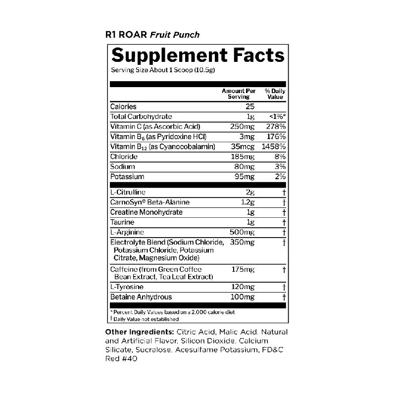 Rule One ROAR Pre-Workout