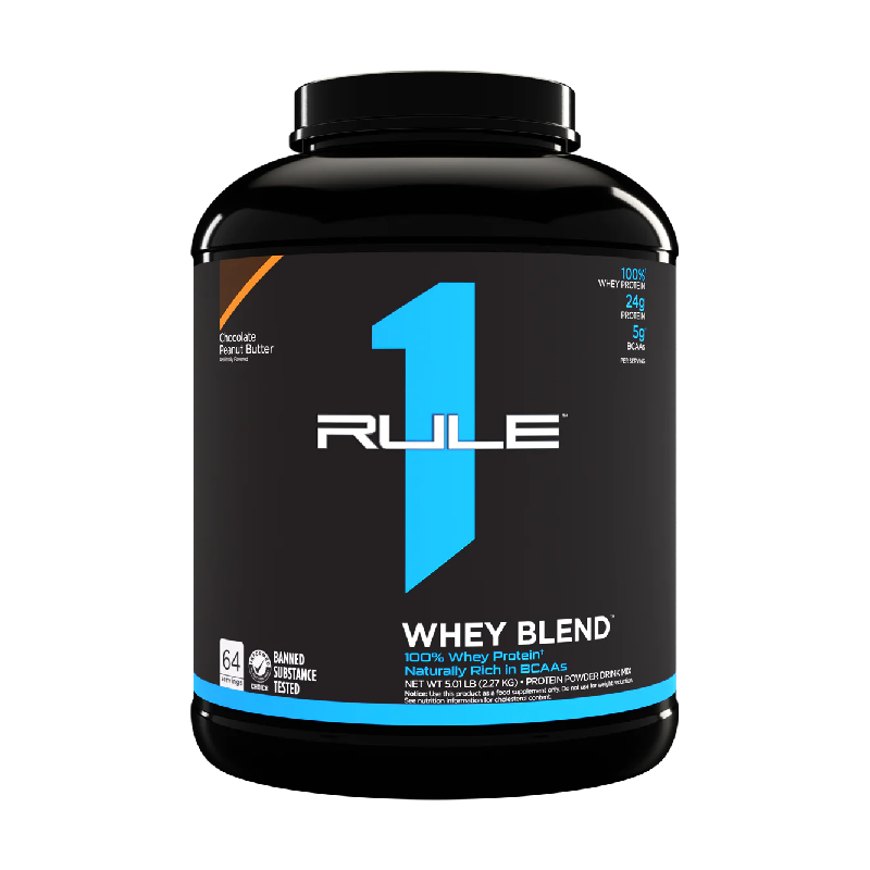Rule One Protein WHEY BLEND 2lbs (26-27 Servings) - 5lbs (68 Servings)