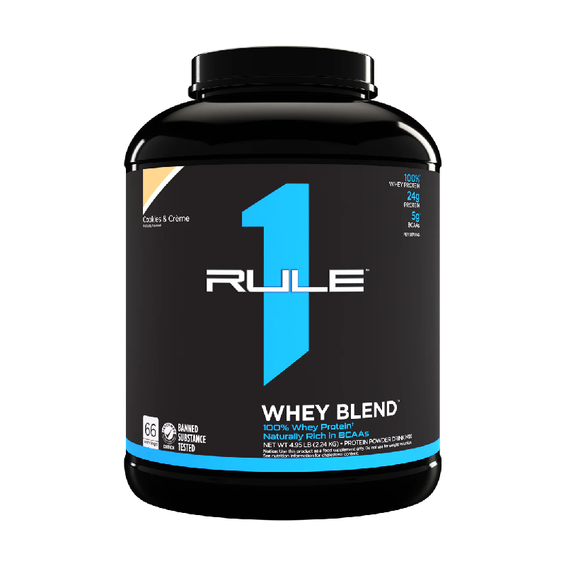 Rule One Protein WHEY BLEND 2lbs (26-27 Servings) - 5lbs (68 Servings)