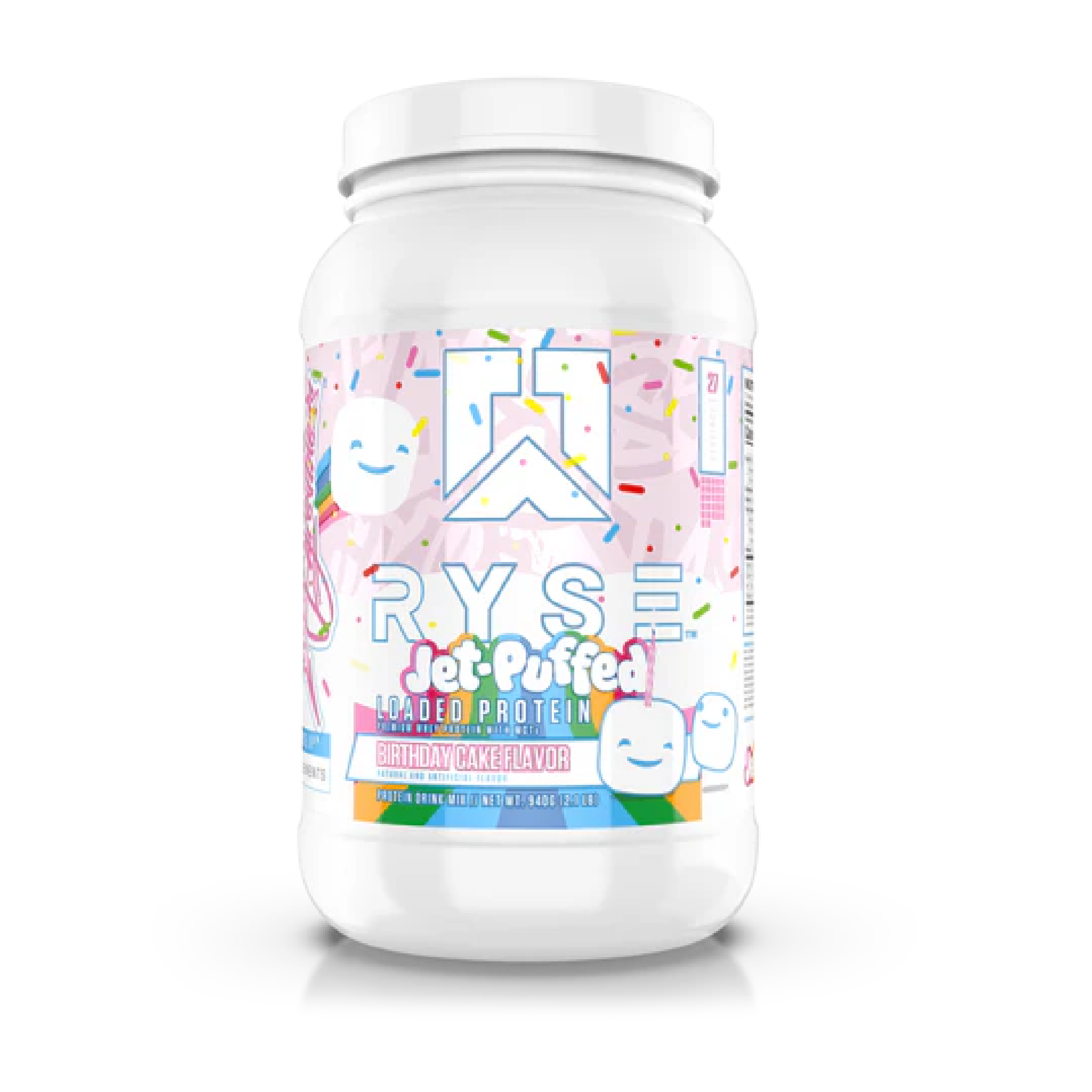 Ryse Jet-Puffed™ LOADED PROTEIN - Birthday Cake