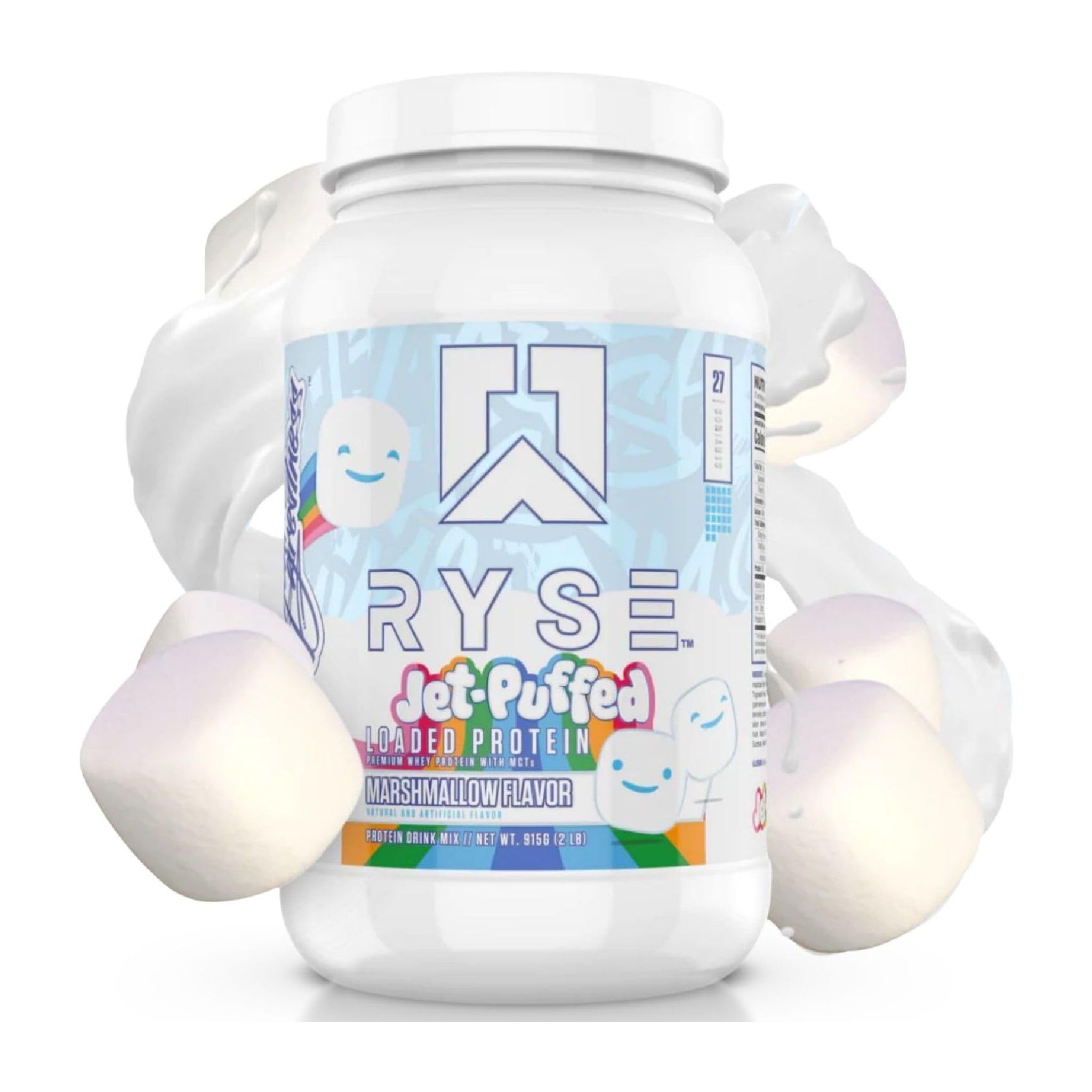Ryse Jet-Puffed™ LOADED PROTEIN - Marshmallow