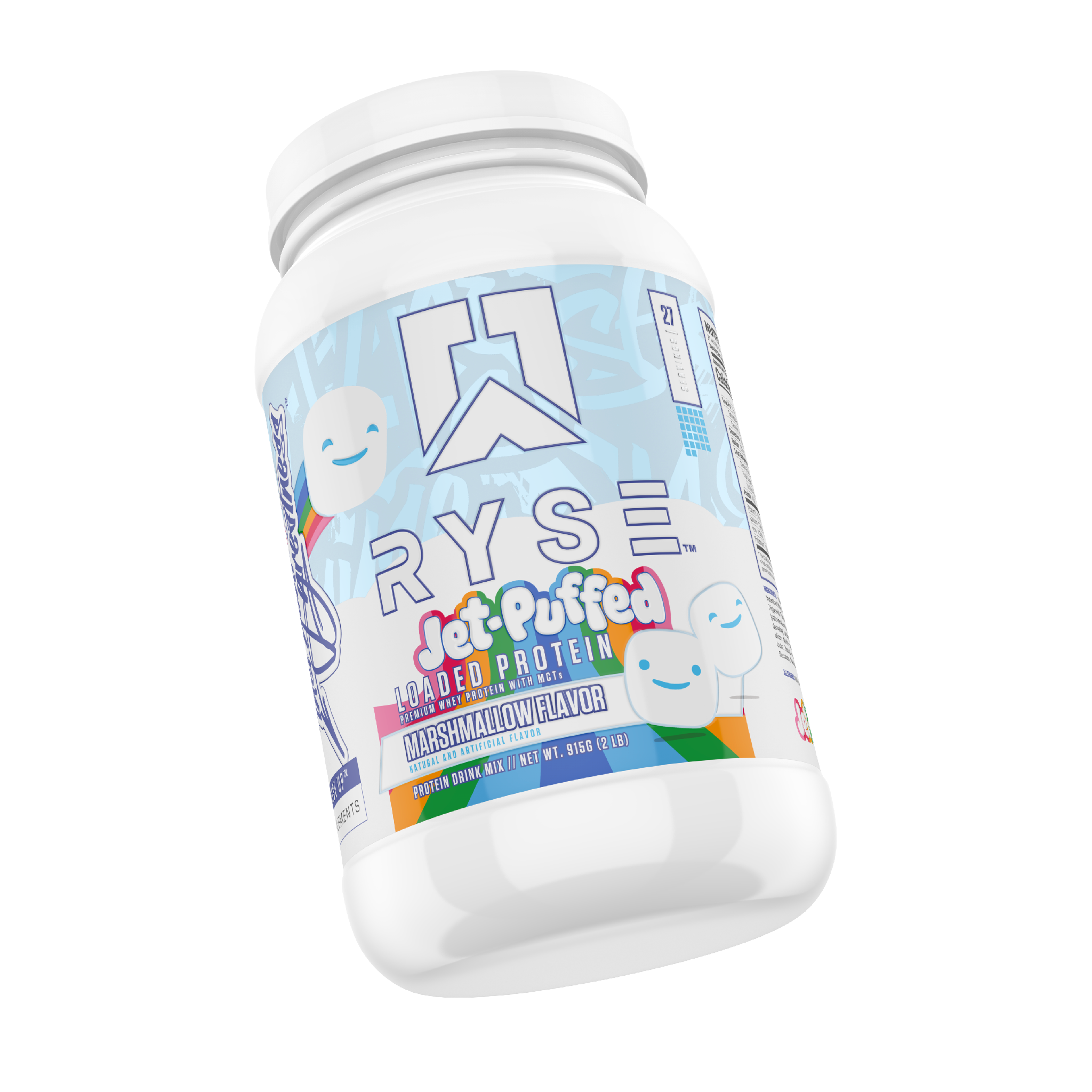 Ryse Jet-Puffed™ LOADED PROTEIN - Marshmallow