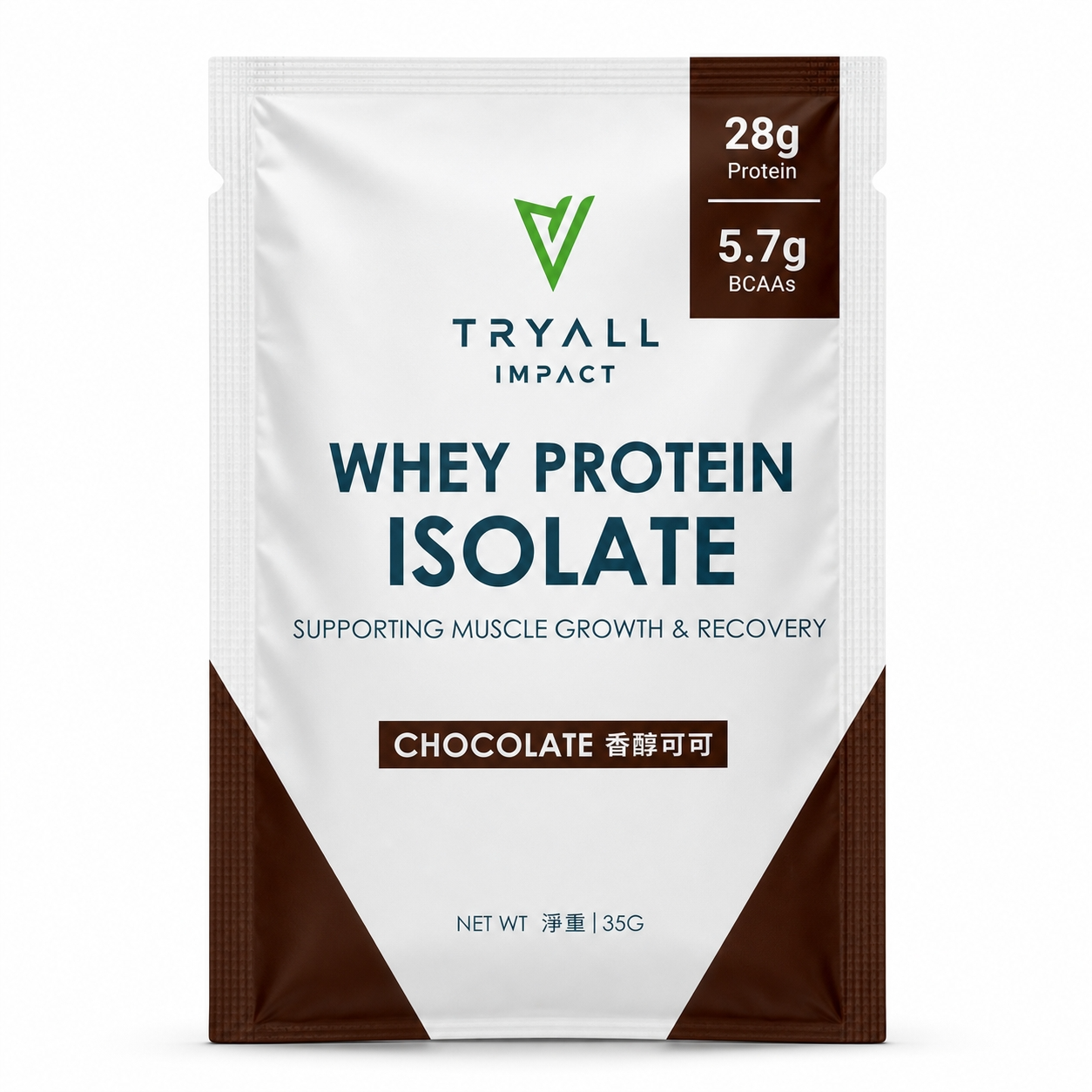 Tryall Whey Protein Isolate 35g Pack