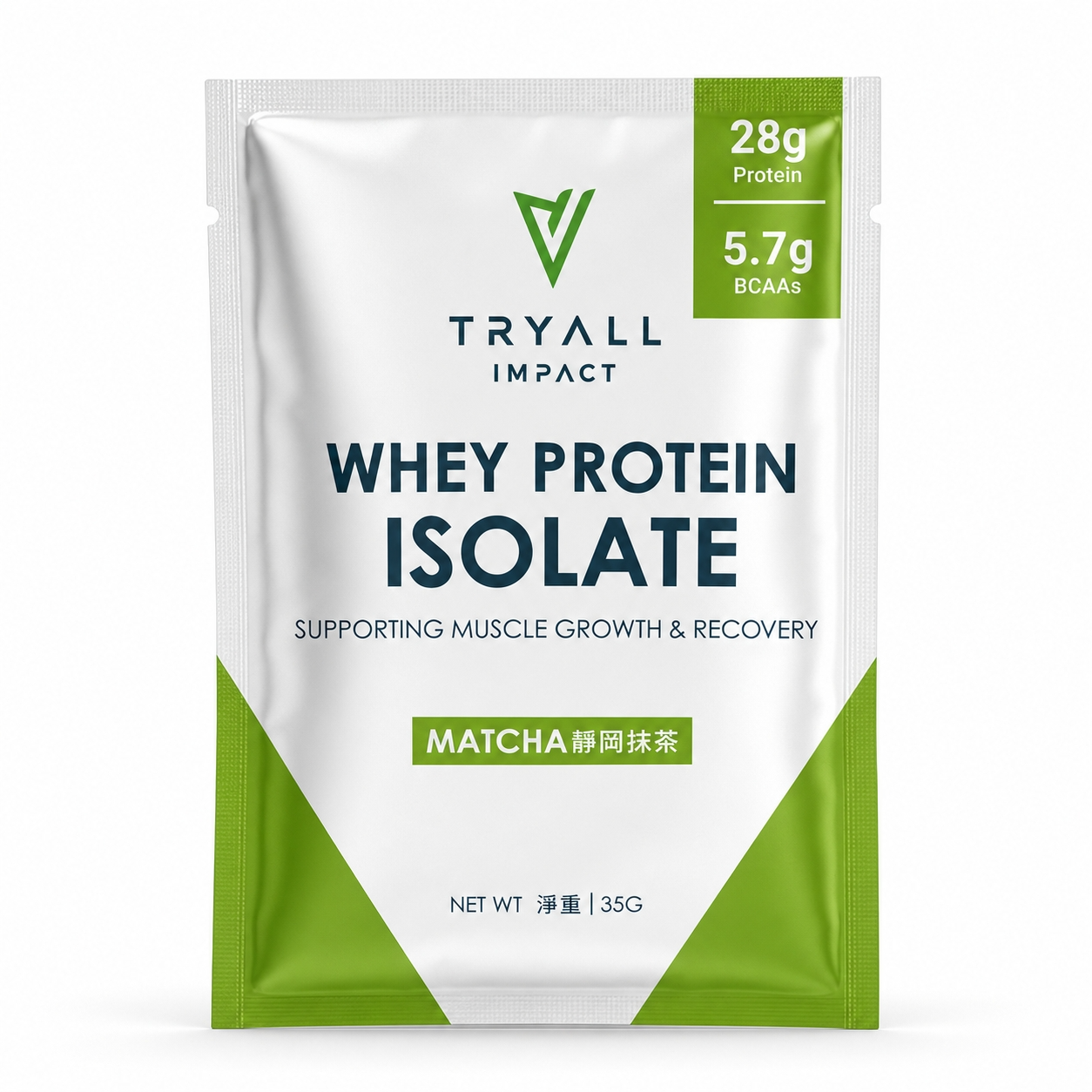 Tryall Whey Protein Isolate 35g Pack