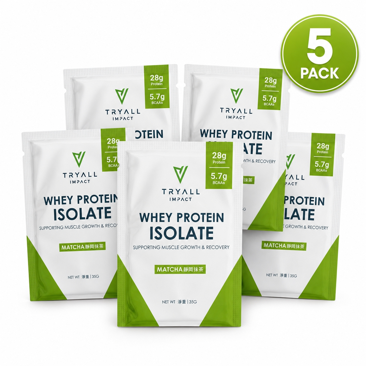 Tryall Whey Protein Isolate 35g Pack