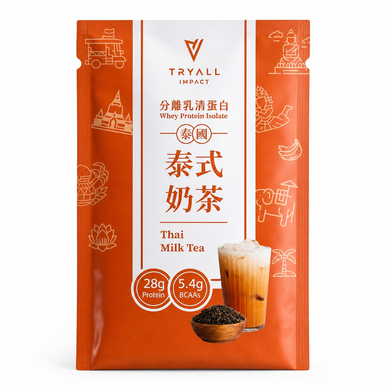 Tryall Whey Protein Isolate 35g Pack