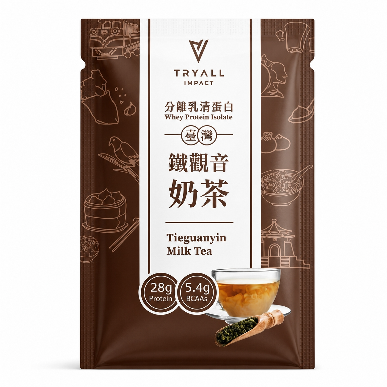 Tryall Whey Protein Isolate 35g Pack