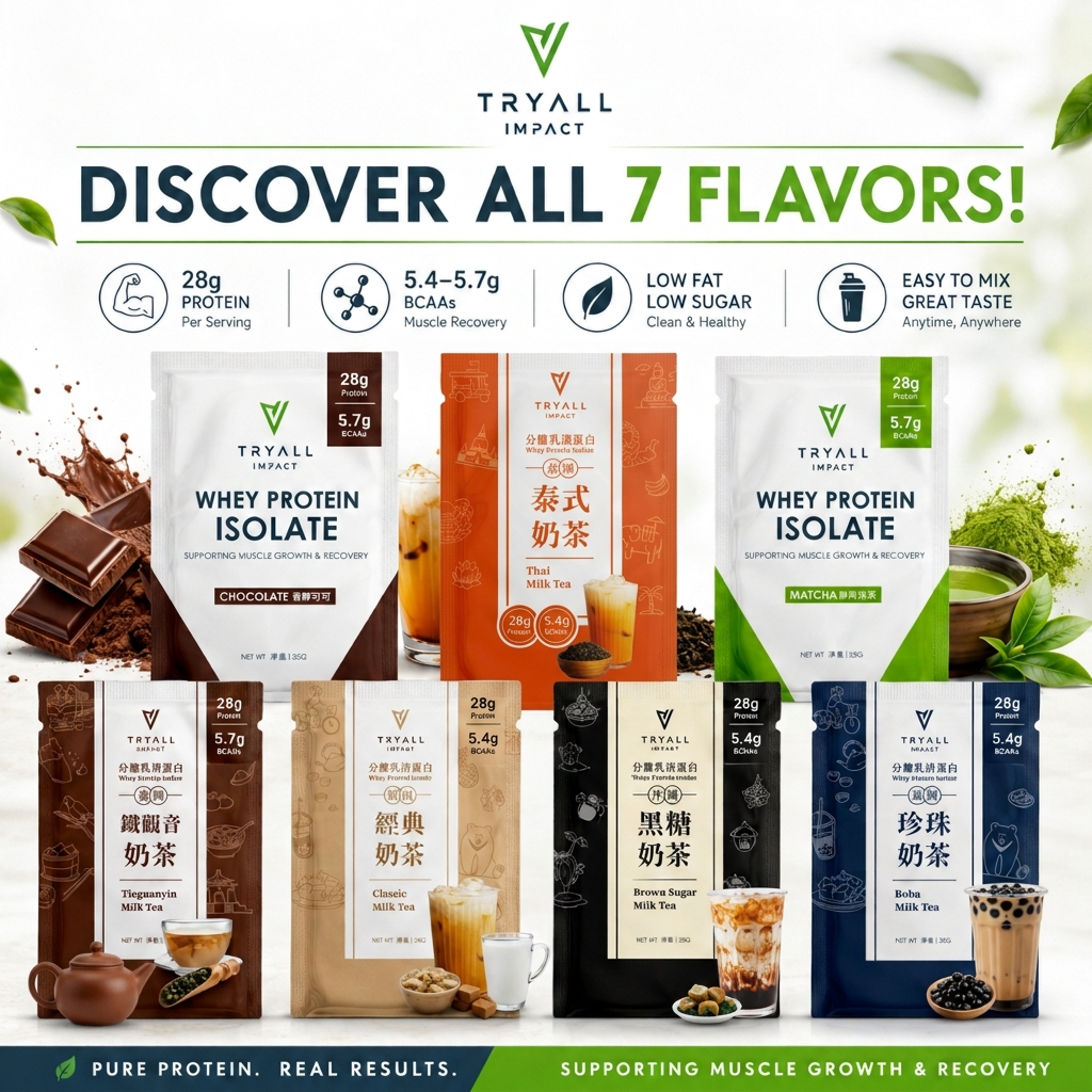 Tryall Whey Protein Isolate 35g Pack