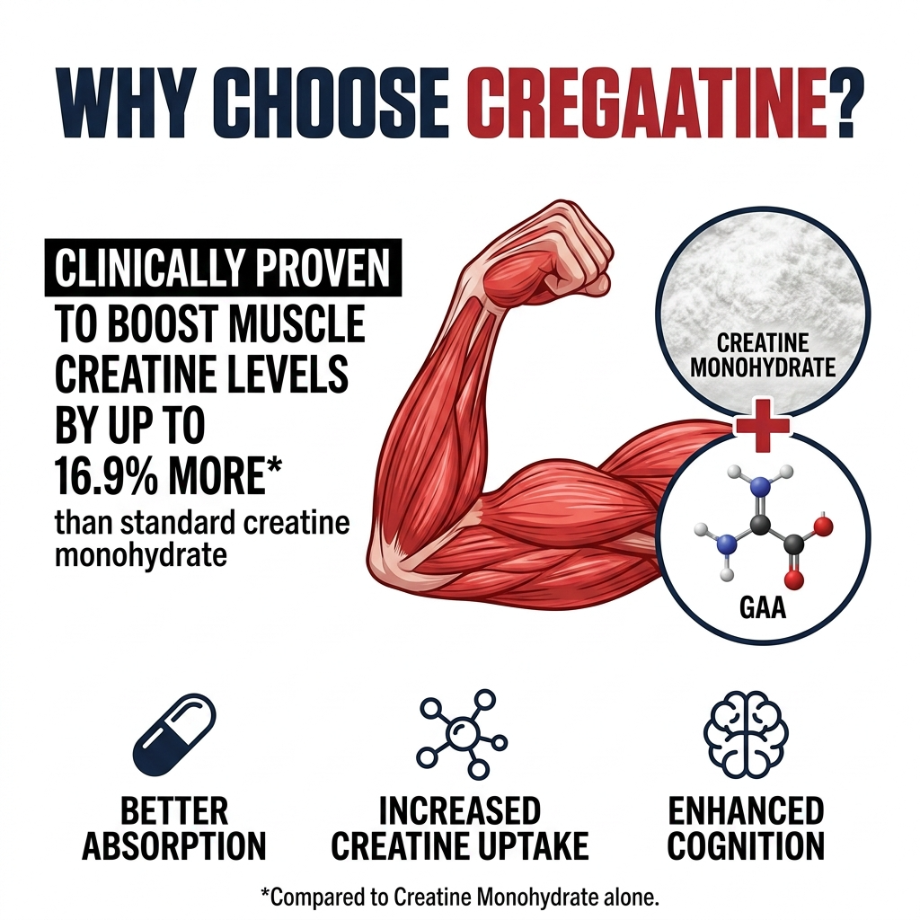 Unmatched CreGAAtine Capsules (60 Servings)