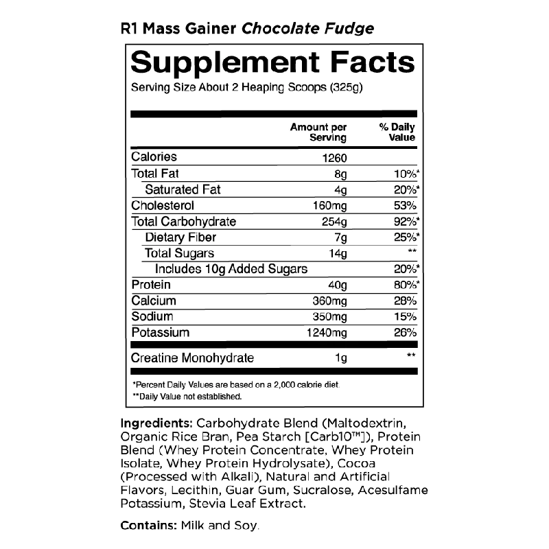 Rule One Mass Gainer