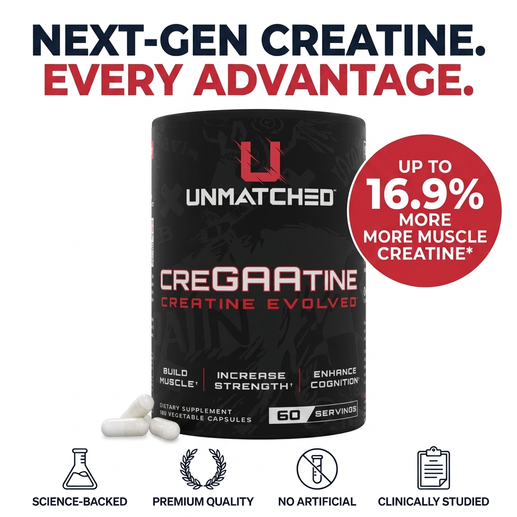 Unmatched CreGAAtine Capsules (60 Servings)