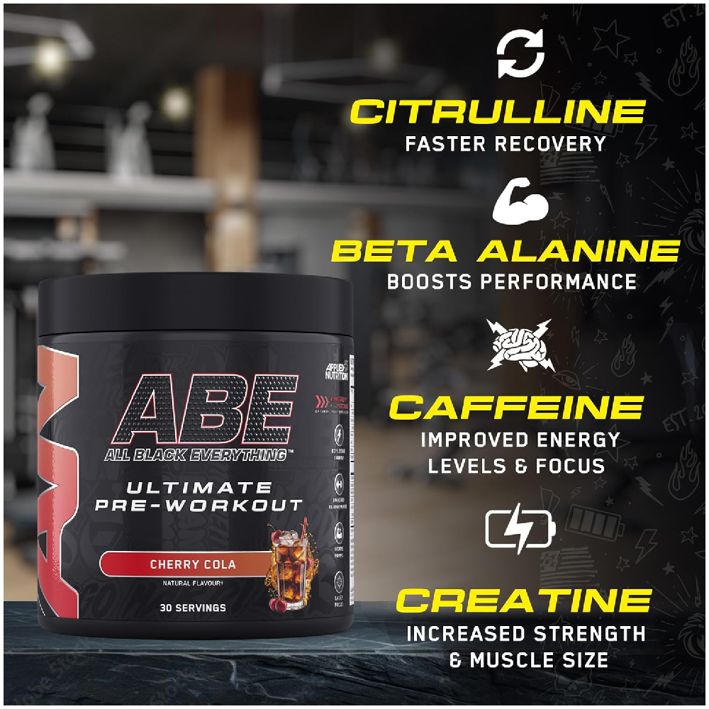 Applied Nutrition ABE All Black Everything - Extremely Potent Pre-Workout Powder