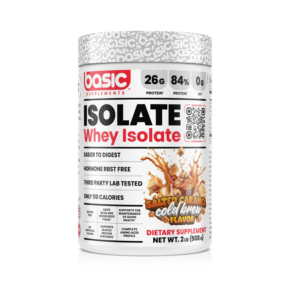 Basic Supplements Whey Isolate 2lbs - 5lbs