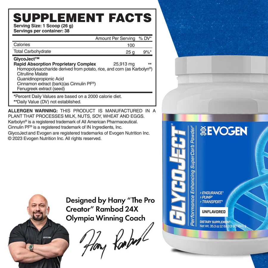 Evogen GLYCOJECT Super Carb