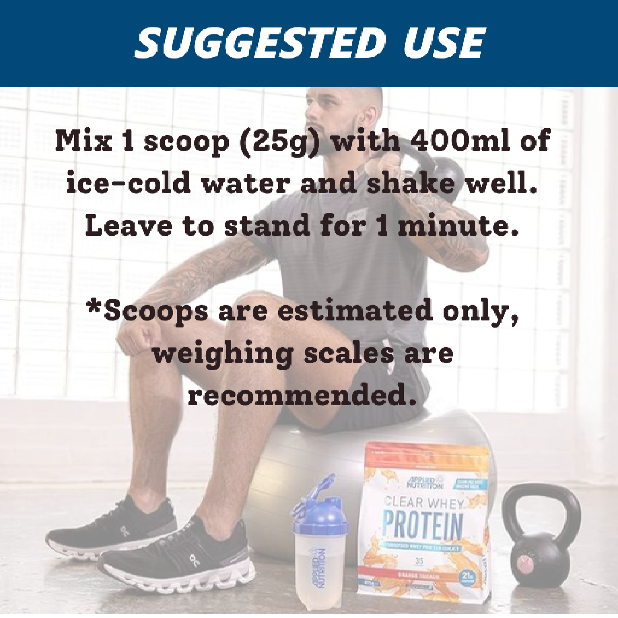 Applied Nutrition Clear Whey Isolate Protein 125g (Halal) ( 5 Servings )