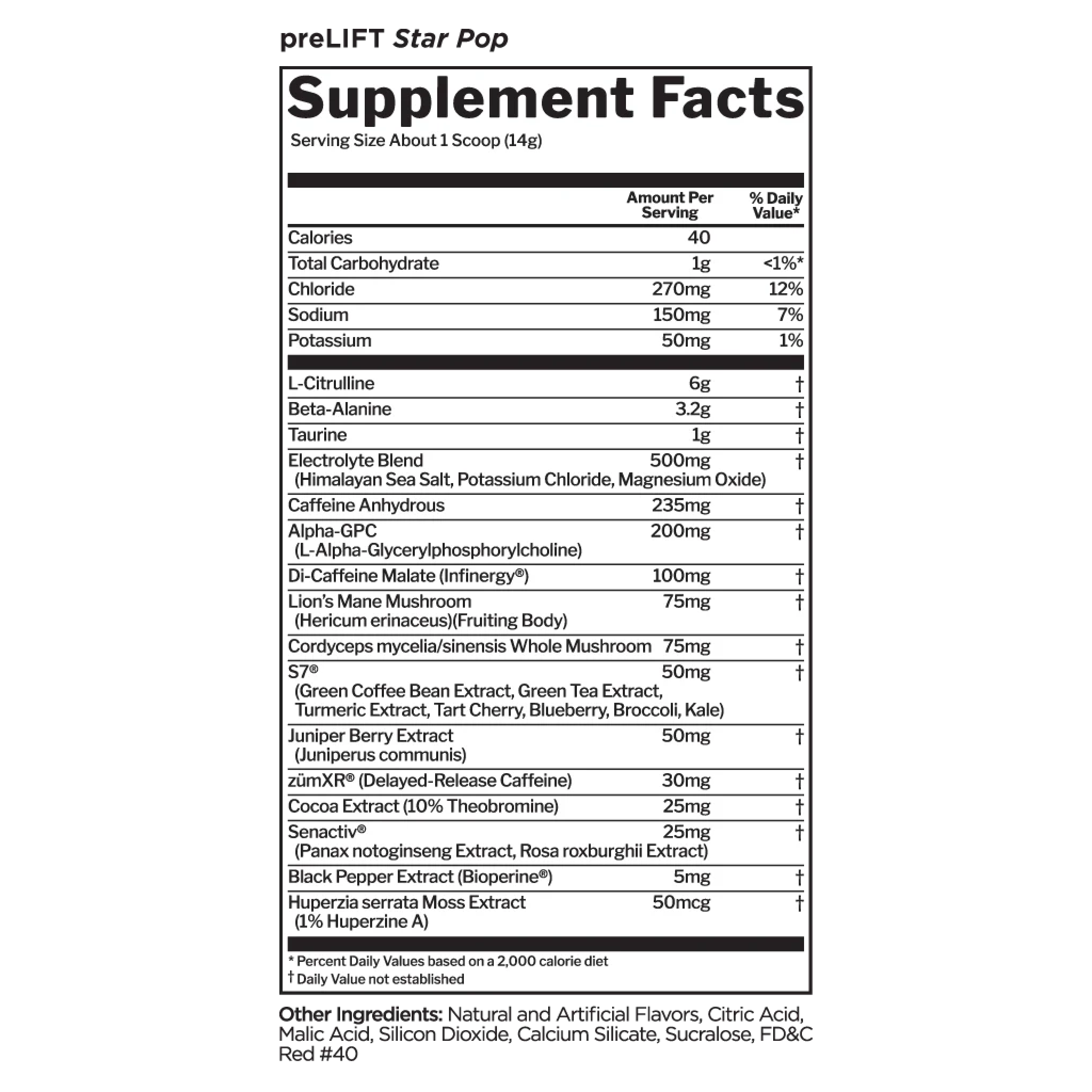 Rule One preLIFT Preworkout