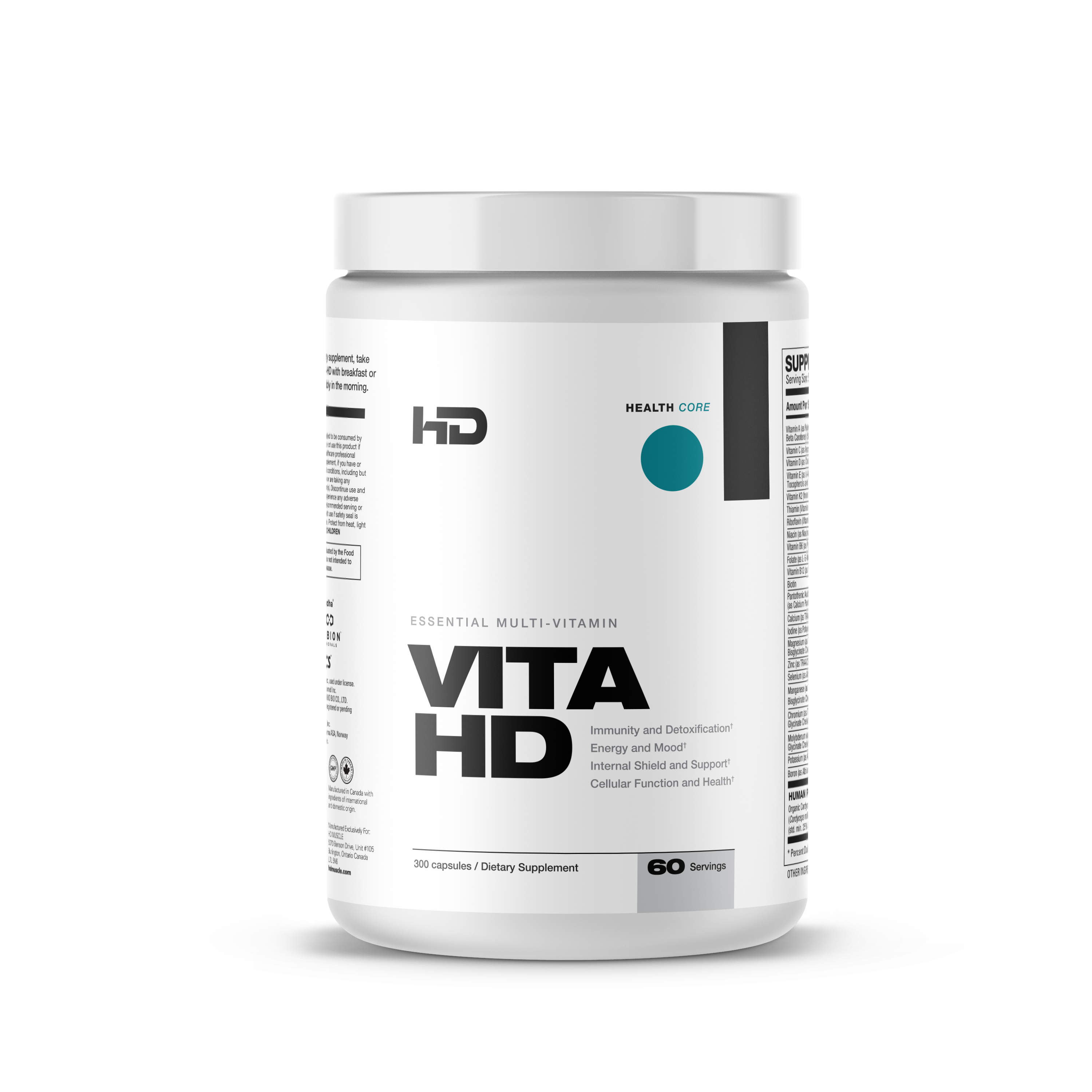 HD Muscle VitaHD Multivitamin ( 60 Servings )