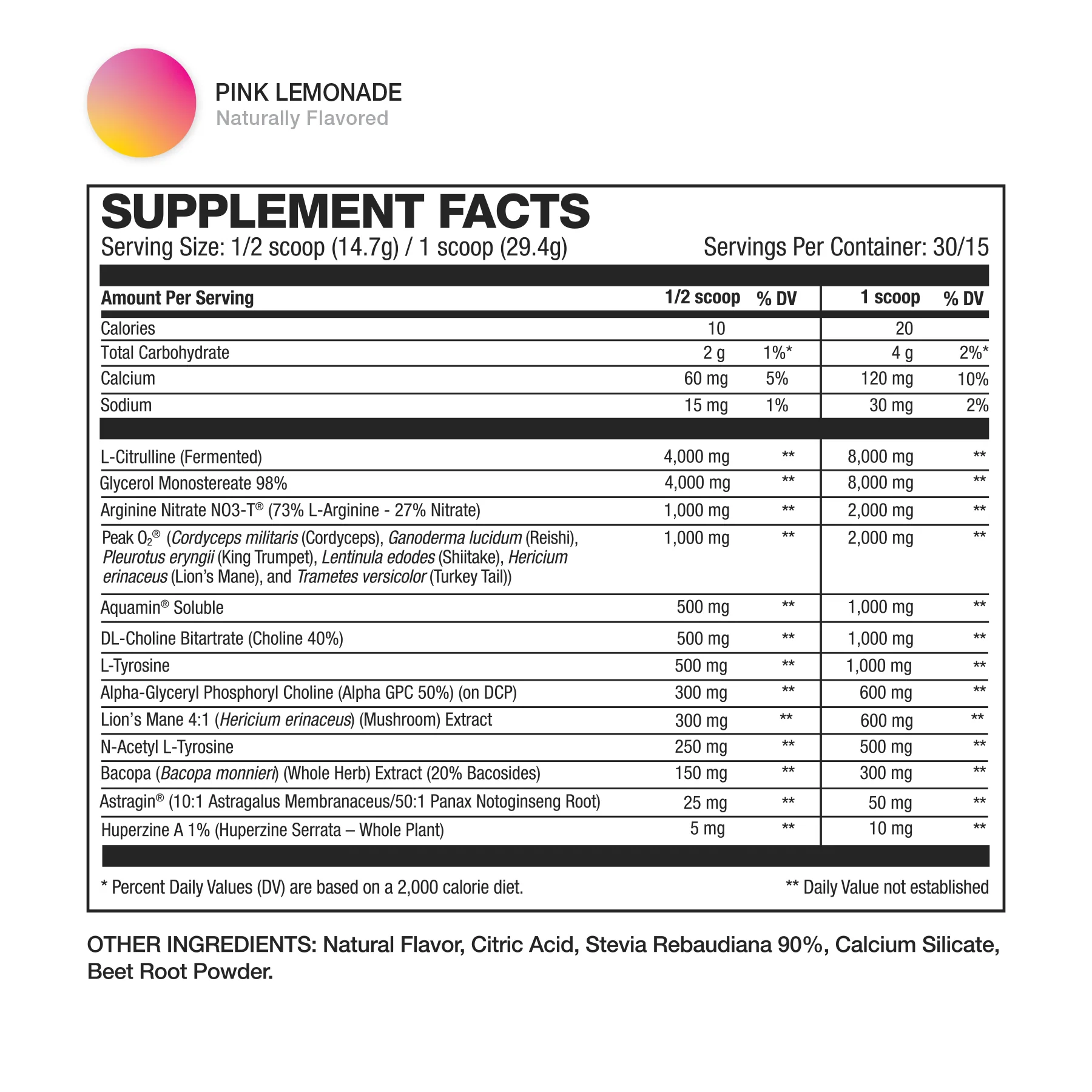 HD Muscle PreHD Elite Non Stim Preworkout