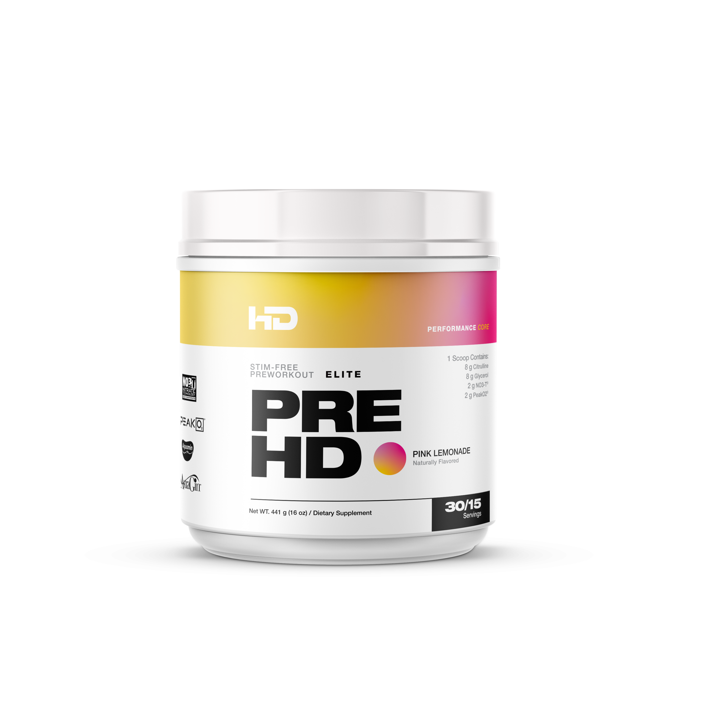 HD Muscle PreHD Elite Non Stim Preworkout
