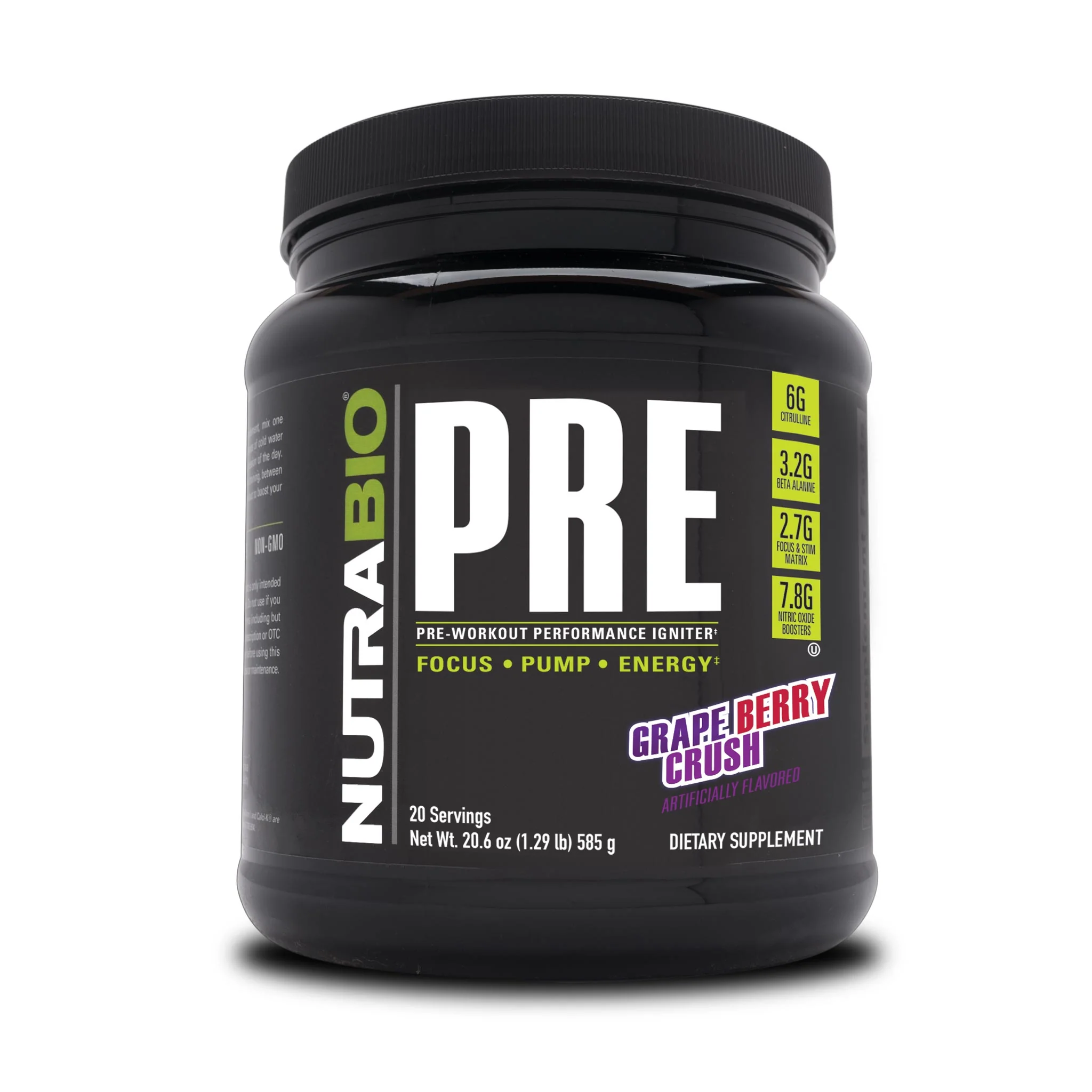 NutraBio PRE Workout