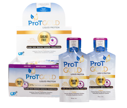 ProT Gold - Liquid Protein Shots ( Box of 24 x 1 oz servings )