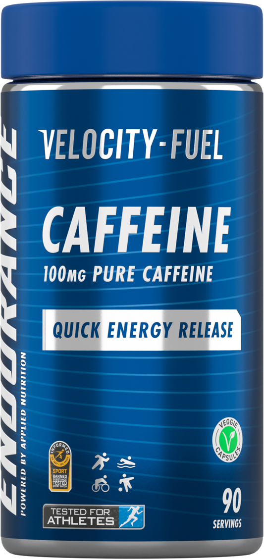 Applied Nutrition ENDURANCE CAFFEINE Capsules 100MG (90 Servings) (Halal)