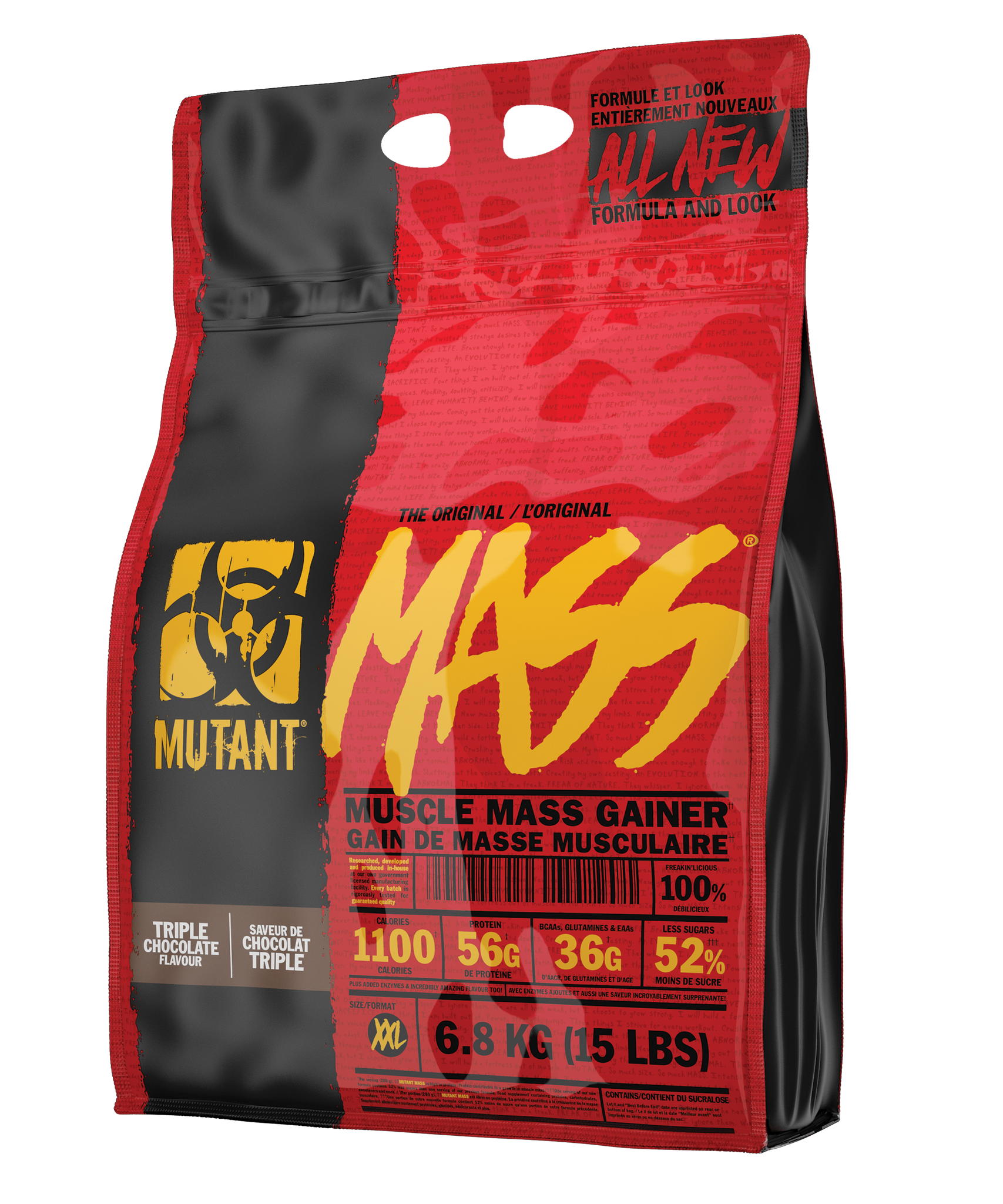 Mutant Mass, Mass Gainer 15lbs