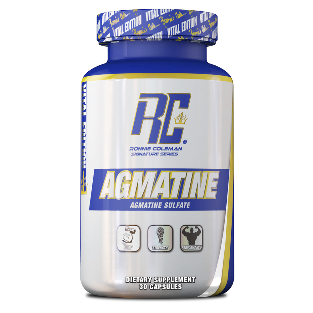 Ronnie Coleman Signature Series Agmatine Nitric Oxide Booster Pre Workout Pump