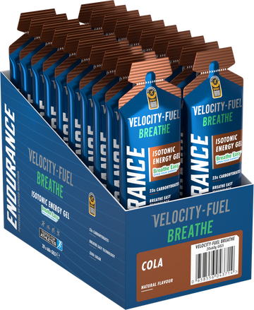 Applied Nutrition Velocity ENDURANCE ISOTONIC ENERGY GEL BREATHE (Box of 20)(HALA)