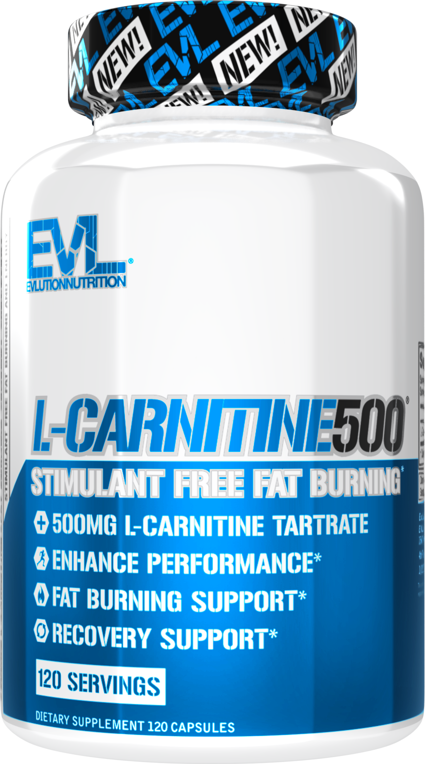Evlution Nutrition L-Carnitine 500 120 Servings ,  Fat Burning