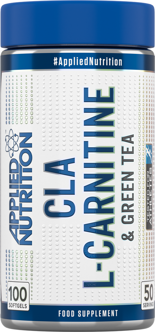 Applied Nutrition CLA, L-Carnitine & Green Tea (HALA) 100 softgels