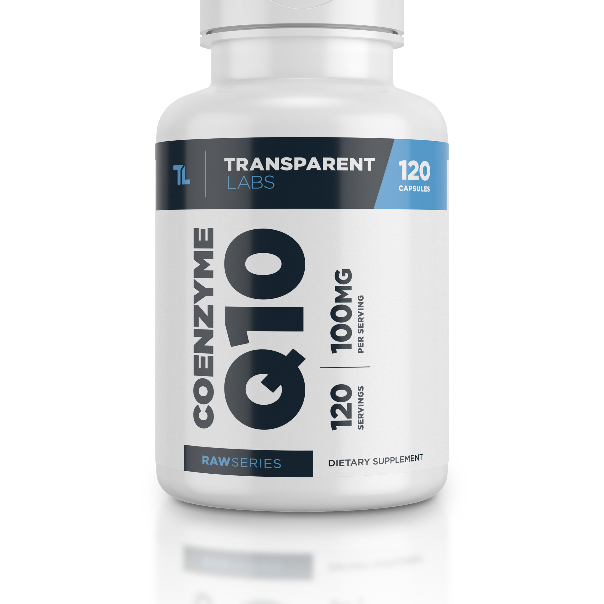 Transparent Labs CoQ10 ( 120 caps ) Expiry Sep 2023