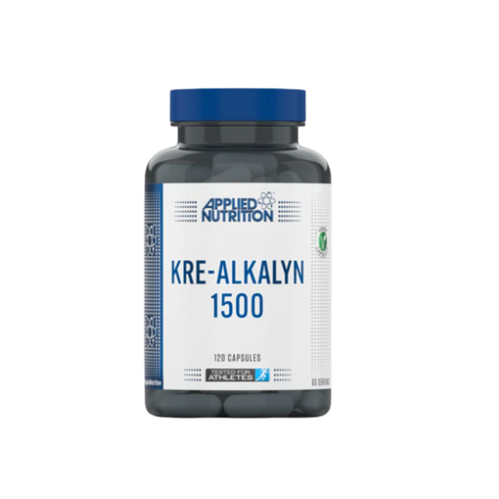 Applied Nutrition KRE-ALKALYN 1500 (HALAL) 120 Veg Cap (60 Servings)