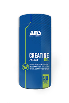 ANS Creatine HCl Capsules - 750mg (90 Capsules)