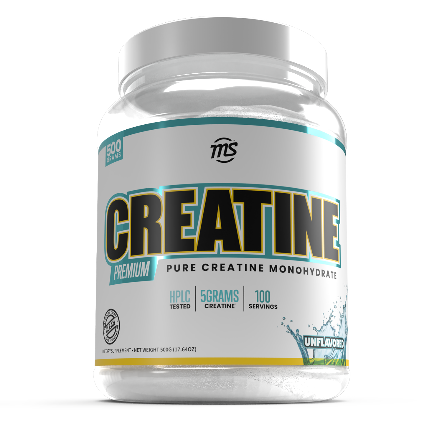 Man Sports Micronized Pharmaceutical Grade Creatine - 100 Servings Expiry 2025
