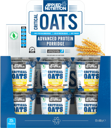 Applied Nutrition Critical Oats (HALAL) Case of 12 x 60g Pots