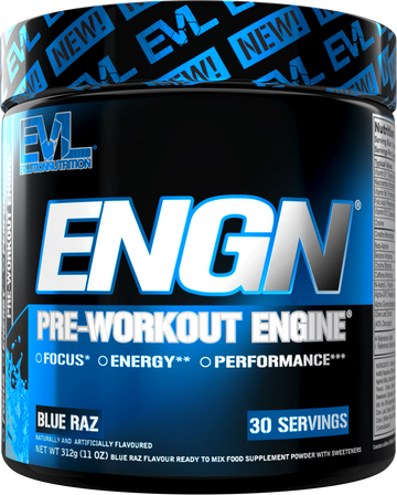 Evlution Nutrition ENGN PRE-WORKOUT 30 Servings Creatine 3G Caffeine 300mg Beta Alanine 1.6G Betaine 1G