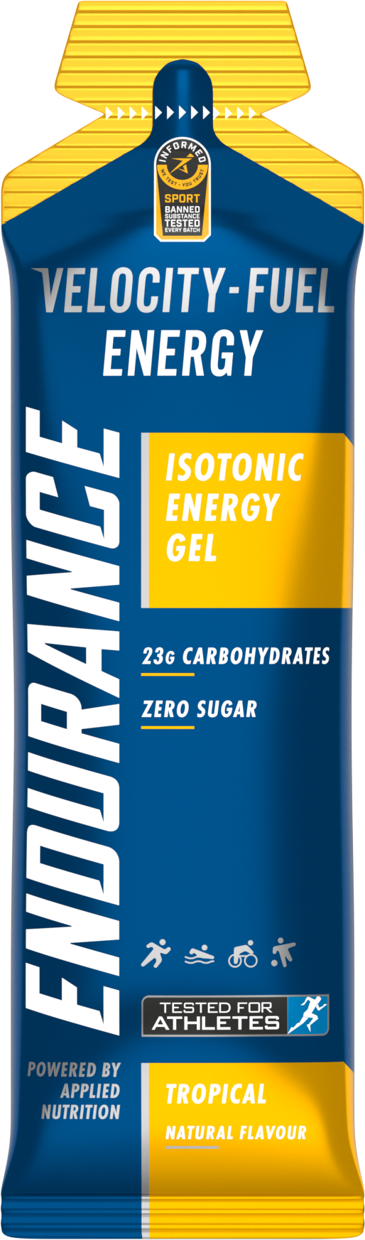 Applied Nutrition Isotonic Energy Gel (Halal)