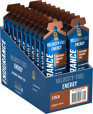 Applied Nutrition Velocity ENDURANCE ISOTONIC ENERGY GEL (Box of 20)(HALA)