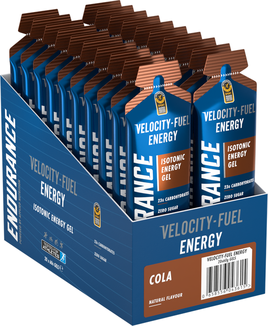 Applied Nutrition Velocity ENDURANCE ISOTONIC ENERGY GEL (Box of 20)(HALA)